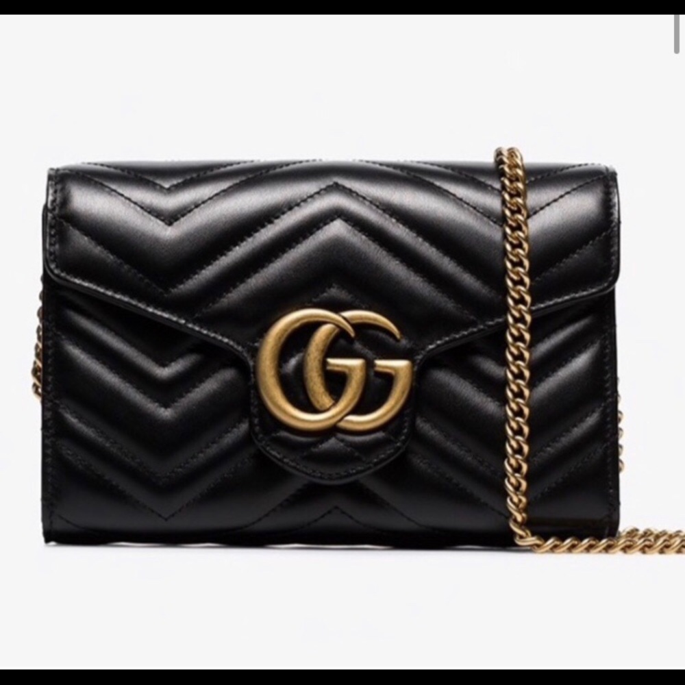 Gucci WOC marmont chain bag